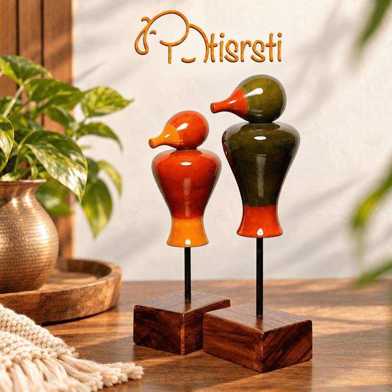 Etikopakka Wooden Handicrafts gifts birds mounting style by atisrsti artisanmade